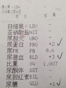 尿蛋白