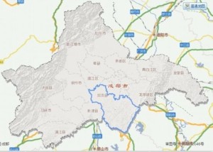 双流区在成都市的位置