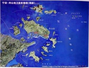 宁波-舟山卫星图