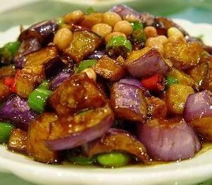 常见糖醋茄子照片
