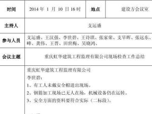 会议记录