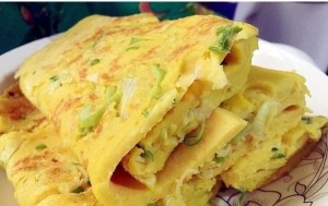 图老师葱花鸡蛋饼的做法