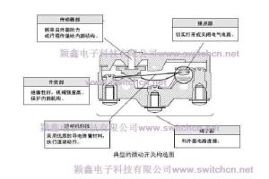 微动开关结构图