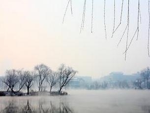 济南的冬天实景