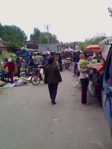 朴庄集贸市场大街