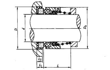 单端面机械密封的典型结构