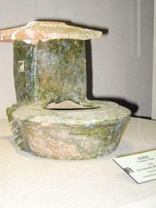 古代石马桶