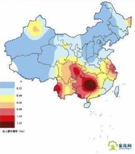 蒋姓分布