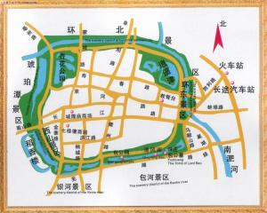 环城公园地图