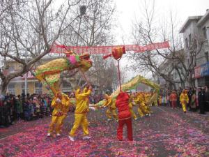 春节舞龙图册