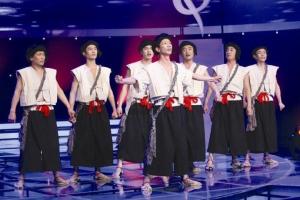 撒叶儿嗬组合在青歌赛上的表演