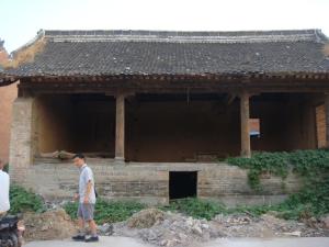 汤帝庙舞台