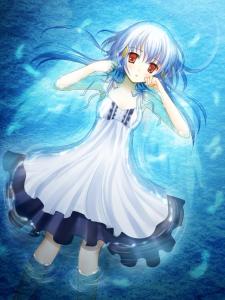 蓝天使制作组的二次元少女形象