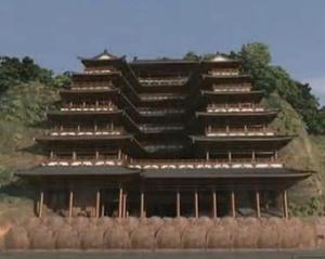 大像阁复原图