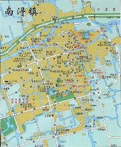 南浔镇街区图