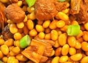 黄豆焖牛腩