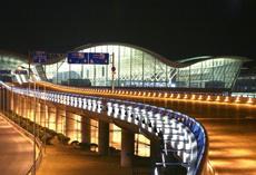 浦东机场第二航站楼夜景