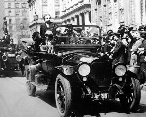 1921年爱因斯坦访问纽约