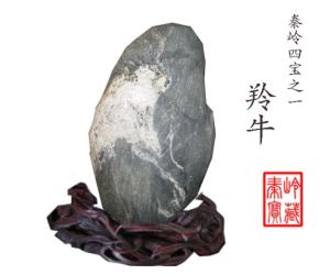 秦岭石中的画面石