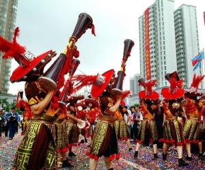 中国海南岛欢乐节