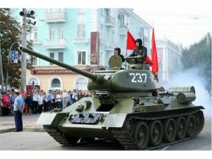 修复的237号乌克兰T-34/85坦克
