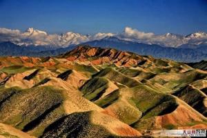托木尔峰风景（2）