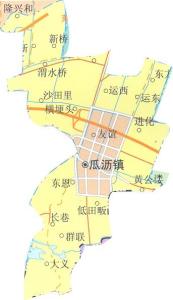 原瓜沥镇电子地图