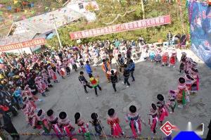 荒田花山节　民族舞蹈