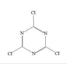 三聚氯氰分子结构图