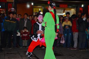 茶灯表演