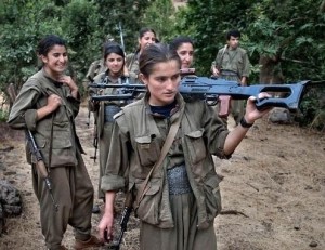 库尔德女战士 库尔德女战士