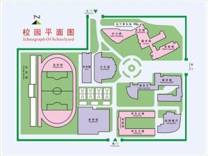 北京市第八十中学平面图