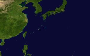 热带低气压 路径图