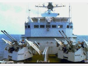 715II型弹炮合一系统安装在555号舰上