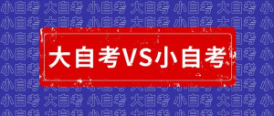 大自考与小自考