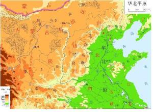 平原、高原、盆地、丘陵分布图