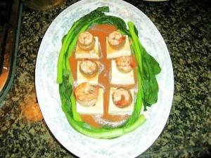 鲍汁烧豆腐