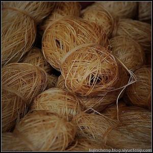 苎麻手工纱