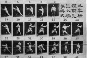 永丰杨澄甫先生太极拳架式(师传)
