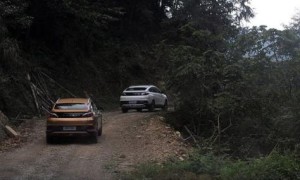 启辰T90山地试驾