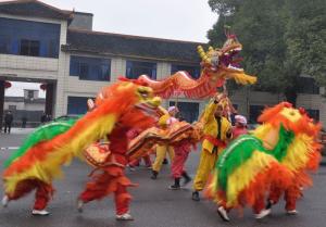 春节舞龙图册