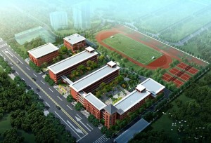 (郑州中学梧桐校区)位于郑州高新技术产业开发区石楠路与梧桐街交叉口
