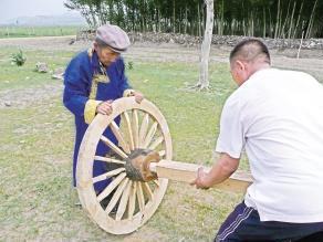 蒙古族勒勒车制作技艺